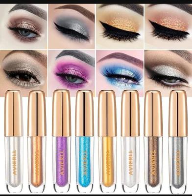 8 Pcs Glitter Eyeshadow